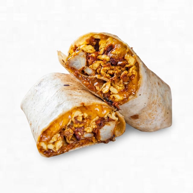 Chicken King Burrito.