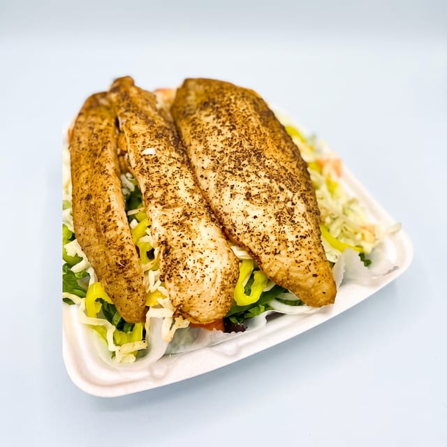 Grilled Fish Salad.