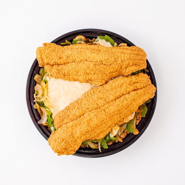Catfish Fillet Bowl.