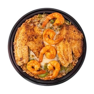 Catfish and Shrimp Bowl