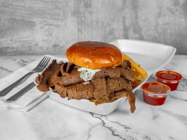 Gyro Turkey Burger.